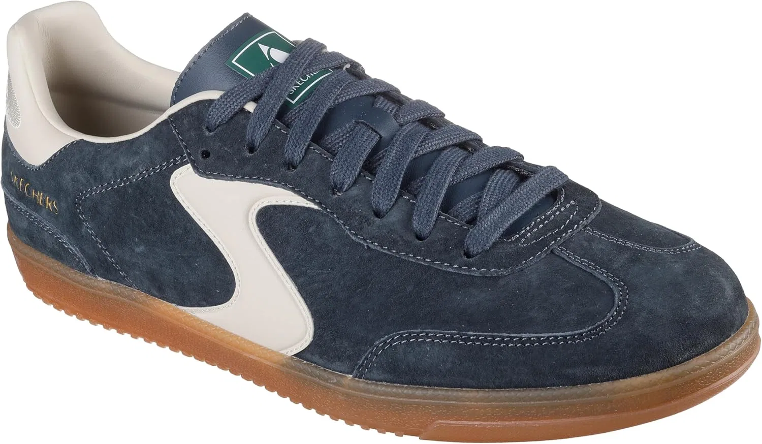 Мужские кроссовки Skechers Hotshot Azir, Charcoal Pig Suede Trim — фото 4