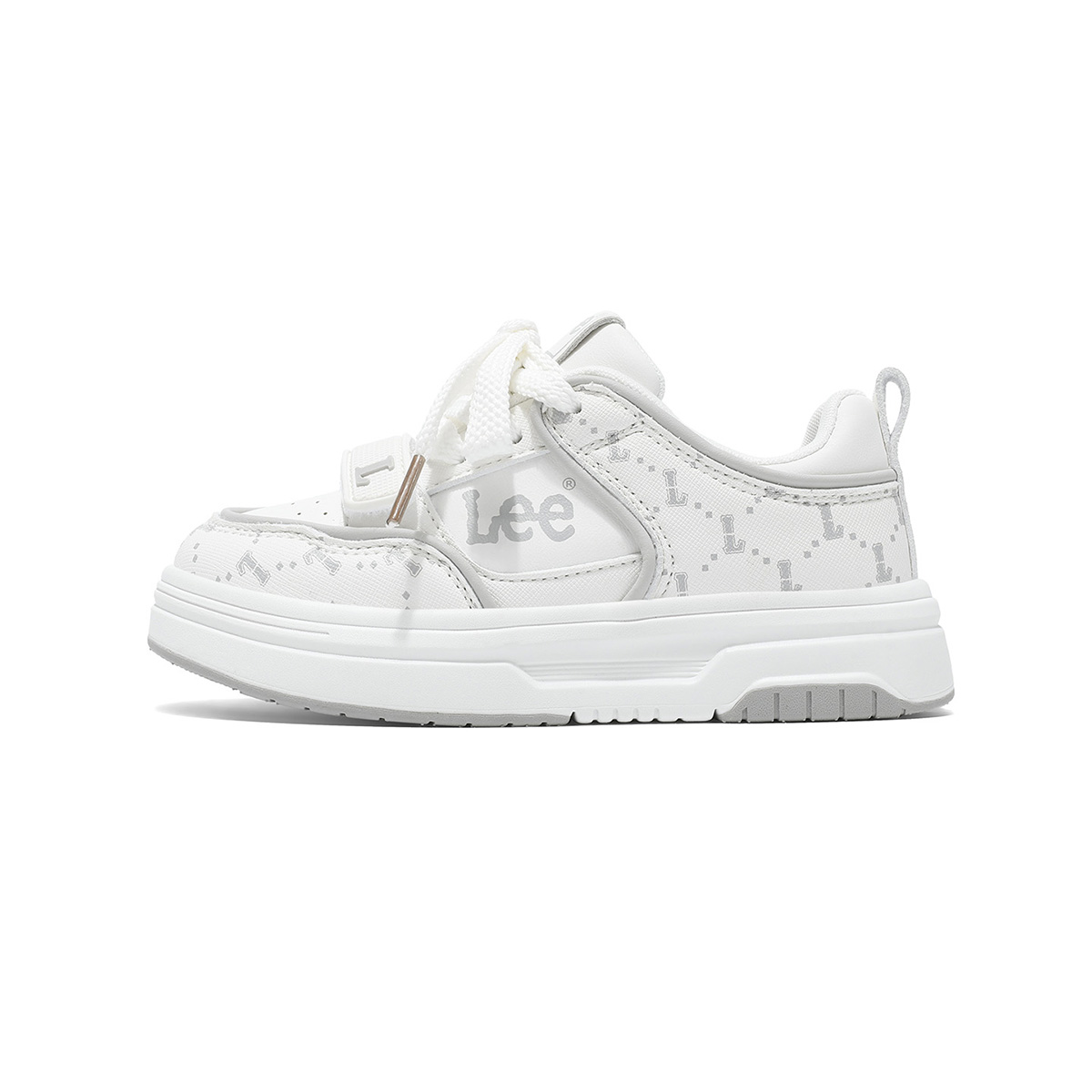 

Антиударные устойчивые к истиранию легкие амортизаторы поддержка низкие кроссовки для скейтбординга kids' Lee, Ecru