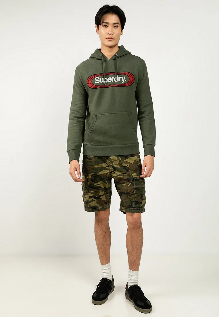 Худи Vintage Trade Tab Superdry, зеленый — фото 4