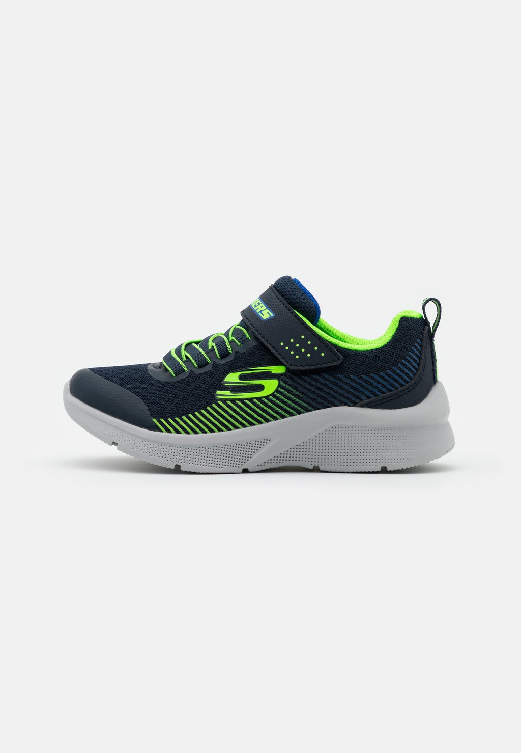 

Кроссовки низкие MICROSPEC Skechers, цвет navy/lime/blue