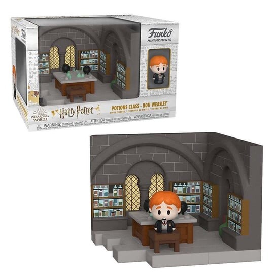 

Funko Mini Moments, коллекционная фигурка, Гарри Поттер, Урок зелий - Рон Уизли Funko POP!