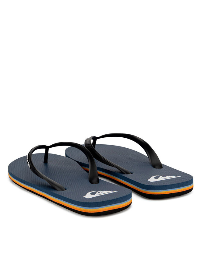 Шлепанцы на пальцах Quiksilver Chancletas MOLOKAI CORE AQYL101325 BYJ3, черный/темно-синий — фото 4