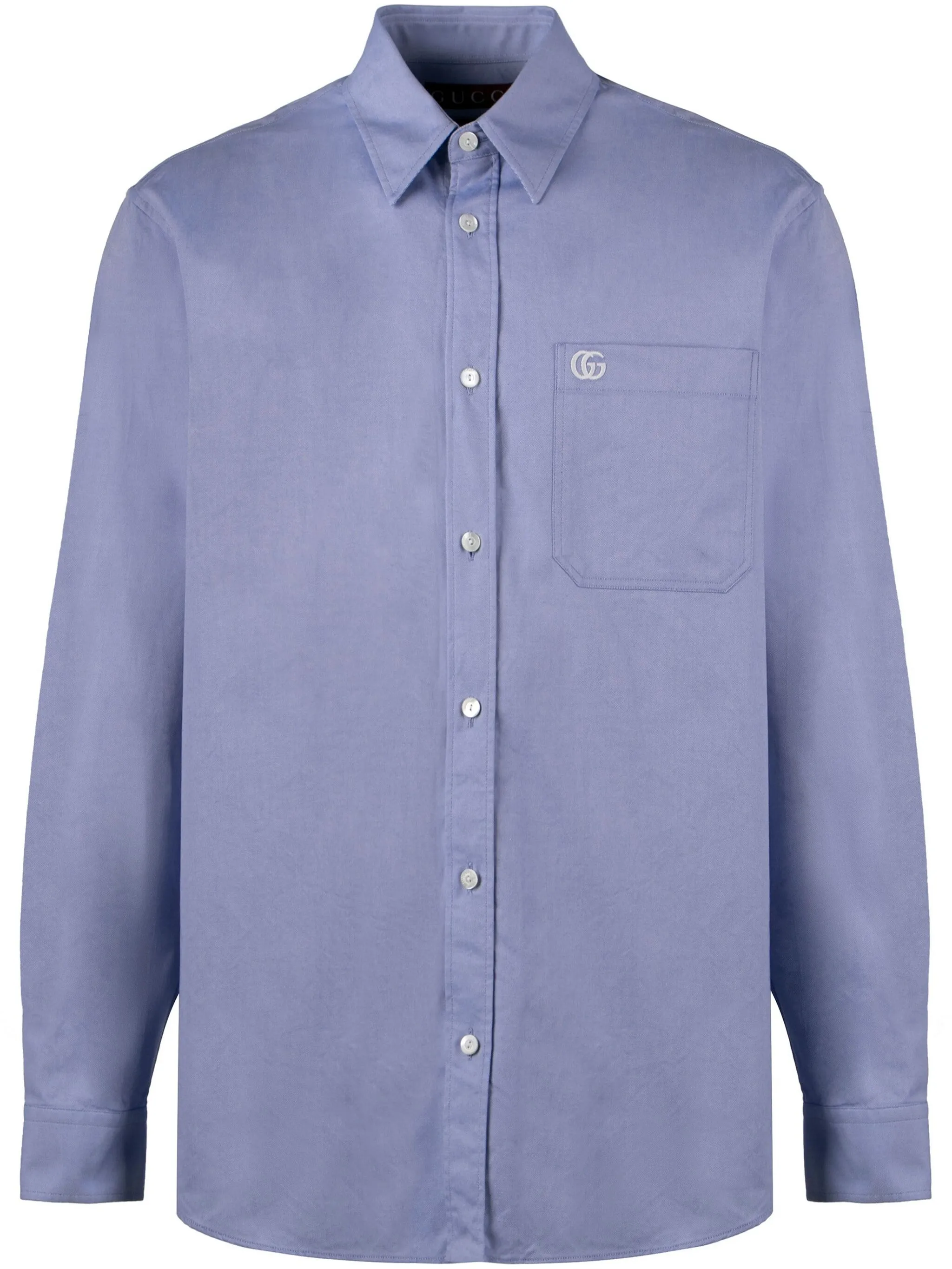 

Рубашка на пуговицах Gucci, синий