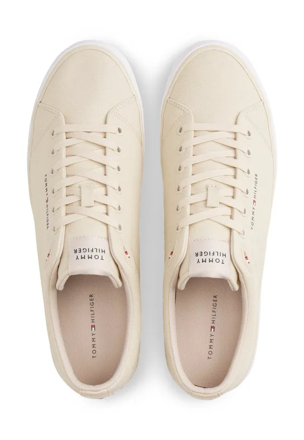 Кроссовки с логотипом на холсте Tommy Hilfiger, Classic Beige — фото 4