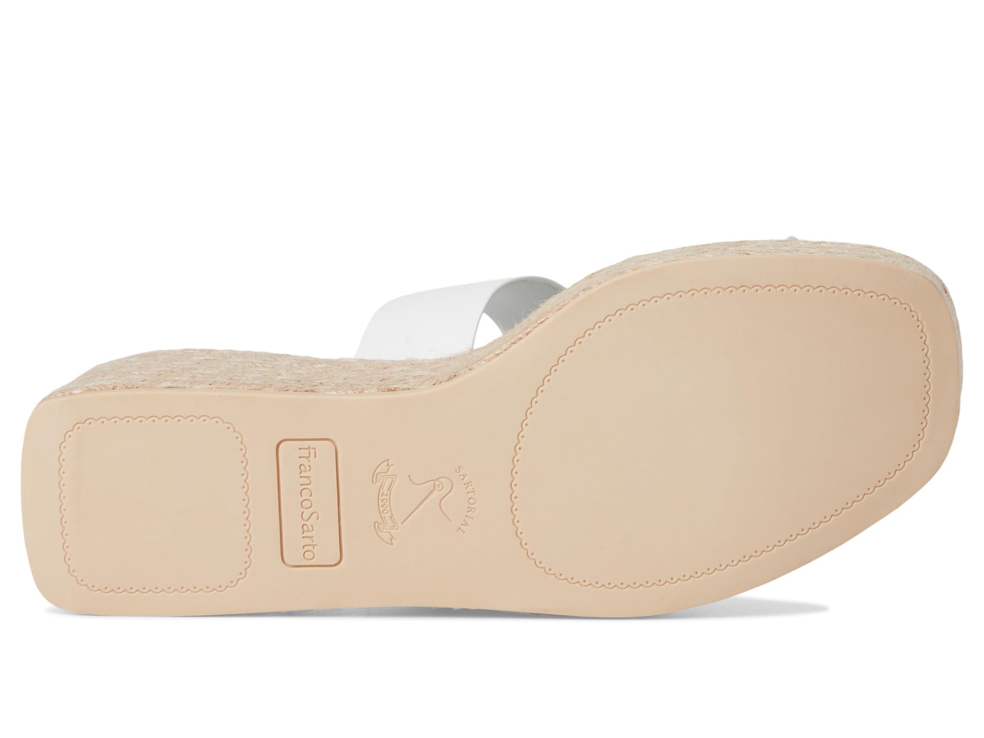 Сандалии Franco Sarto L-taziana Slide Sandals, цвет Bright White — фото 3