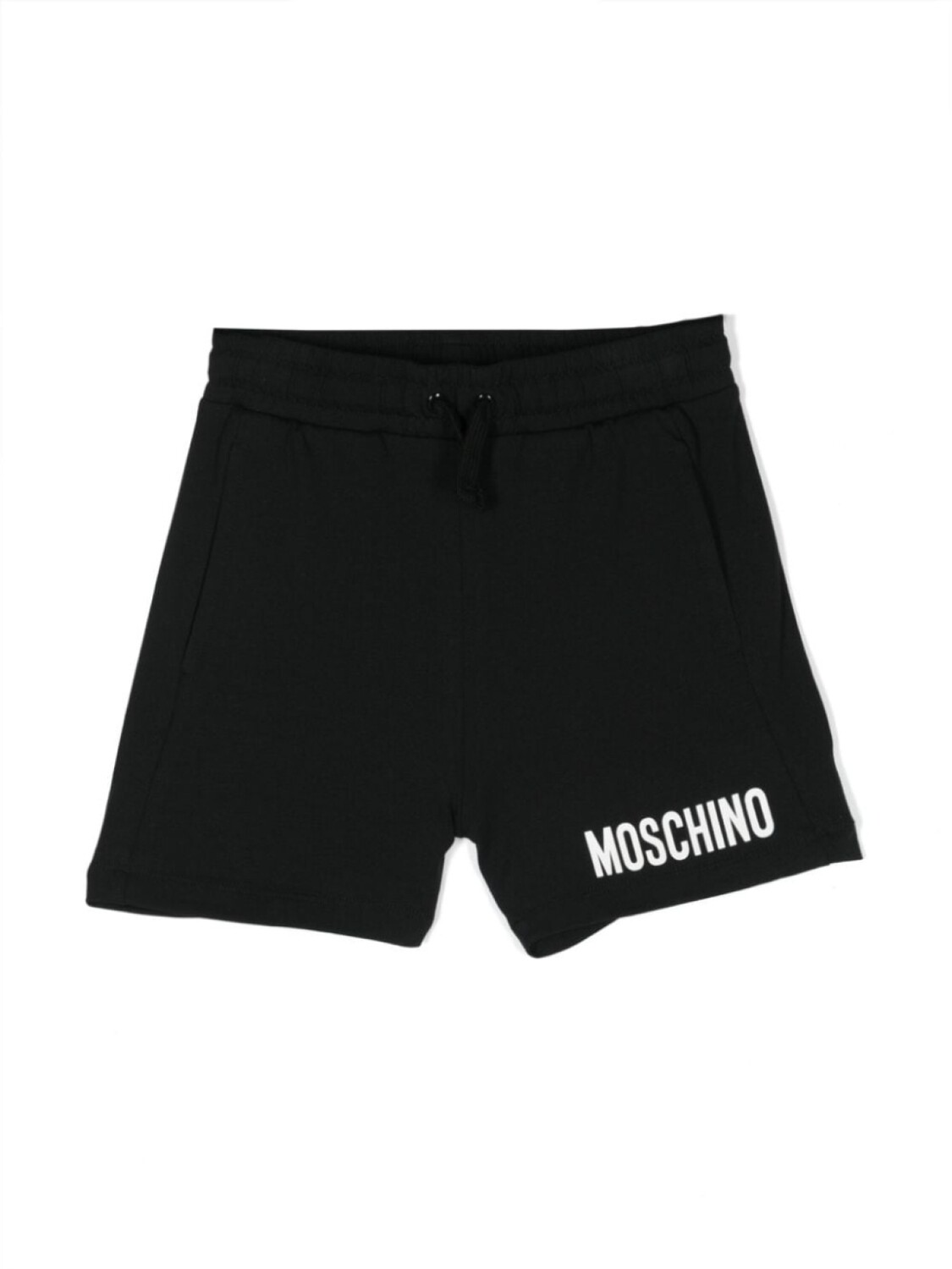 

Moschino Kids шорты с логотипом, черный