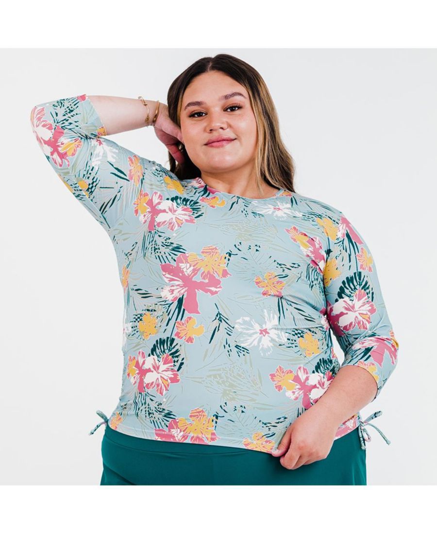 

Купальный топ и плавки/бюстгальтеры Margaux больших размеров Calypsa, Hawaiian paradise