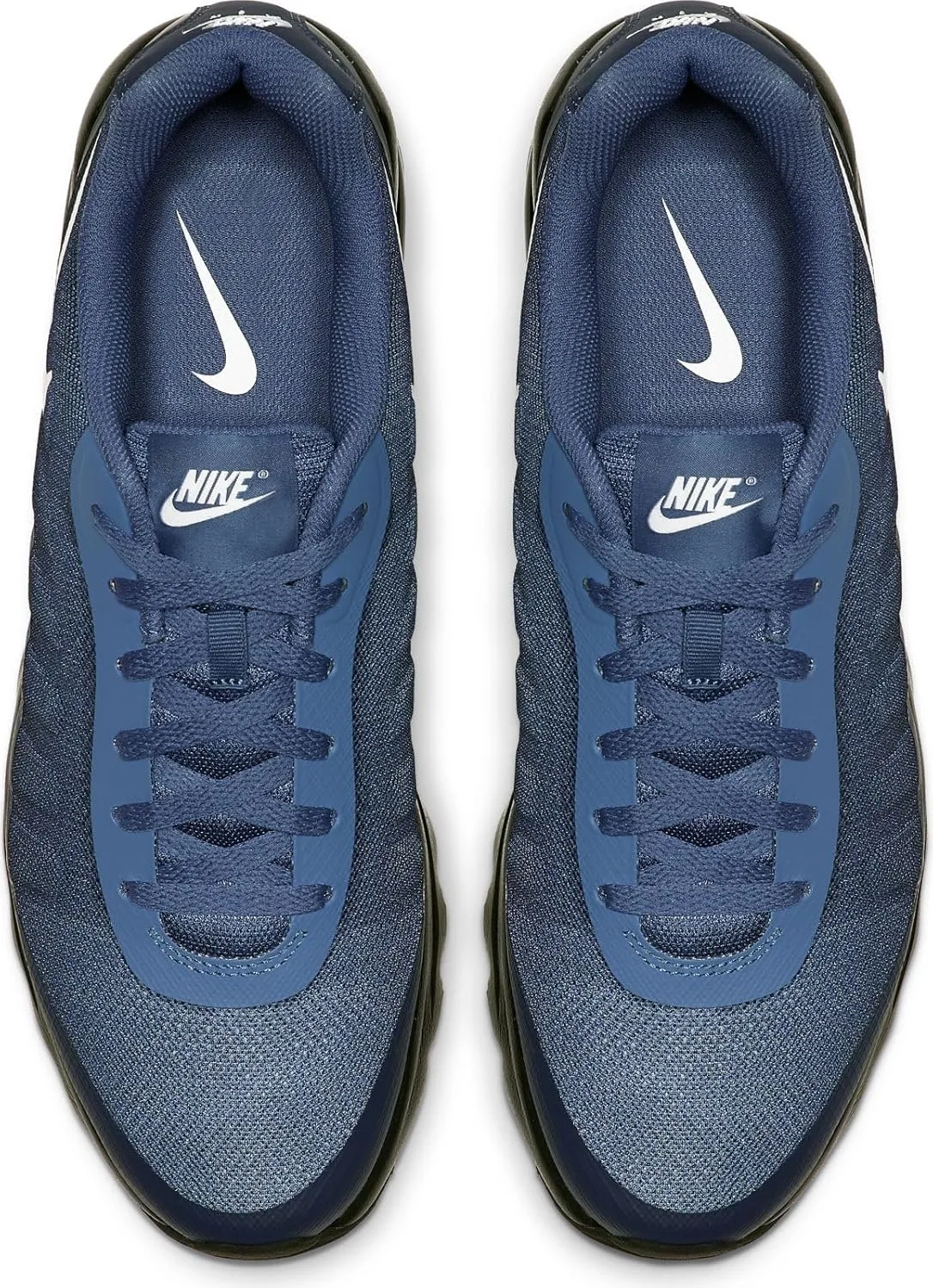 Мужские кроссовки Nike Air Max Invigor Print для легкой атлетики, белый/черный — фото 4
