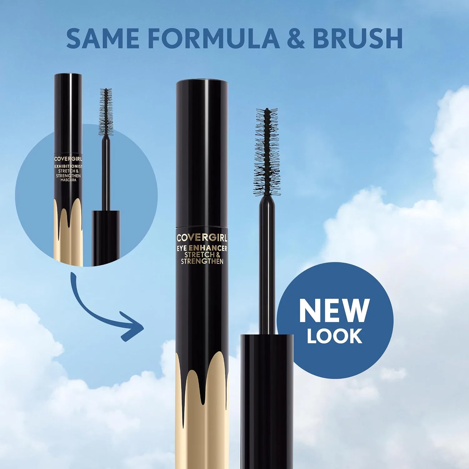Тушь для ресниц удлиняющая CoverGirl Stretch & Enhancing Mascara 810 Black Brown 8.9ml — фото 3