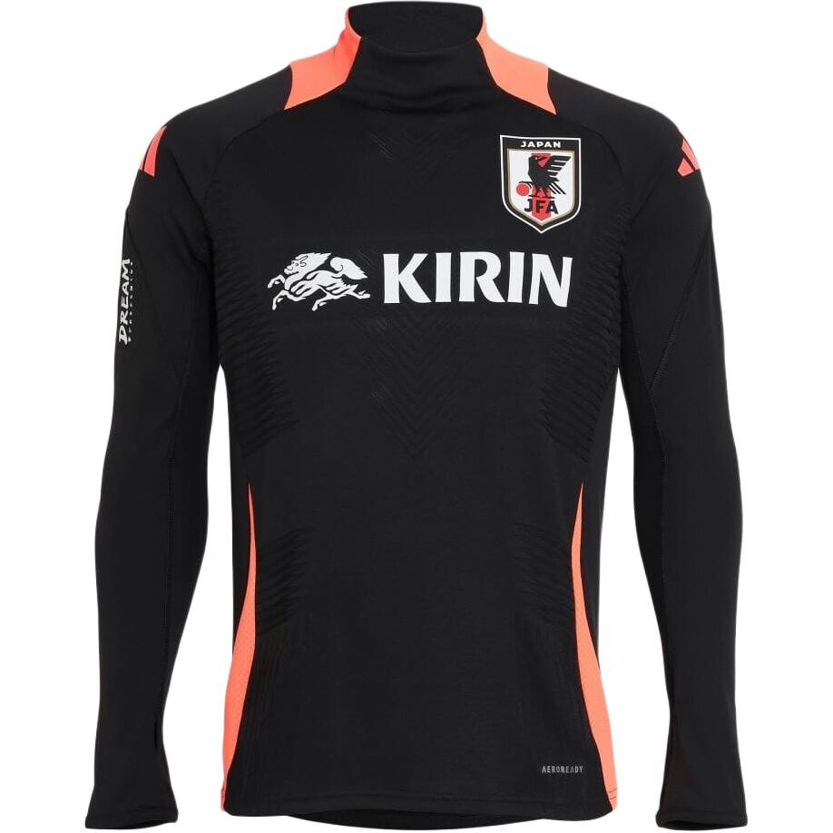 

Куртка олимпийской серии сборной Японии по футболу для мужчин, черная Adidas, черный