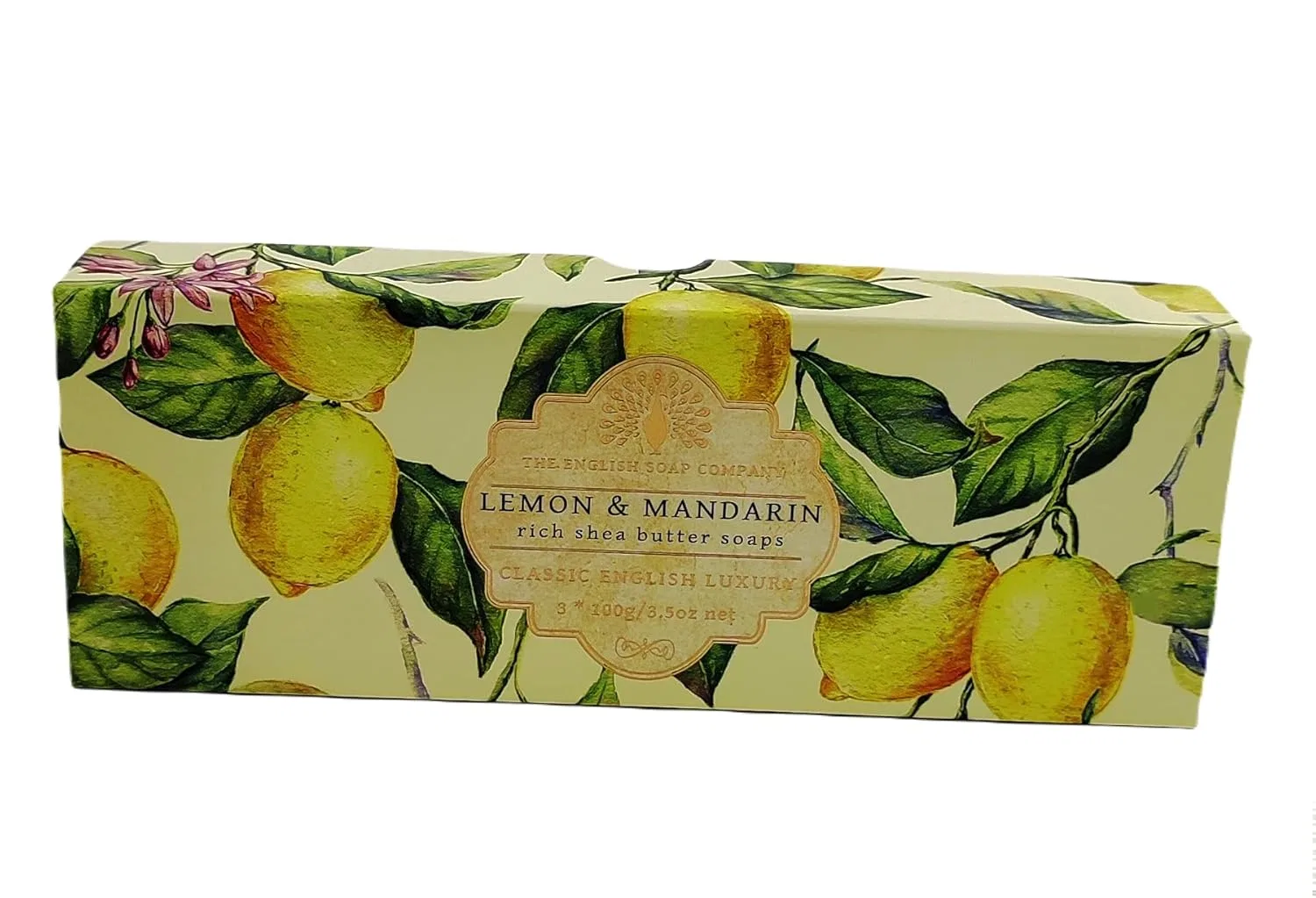 Набор подарочного мыла «Lemon & Mandarin» 3 x 100 г The English Soap Company