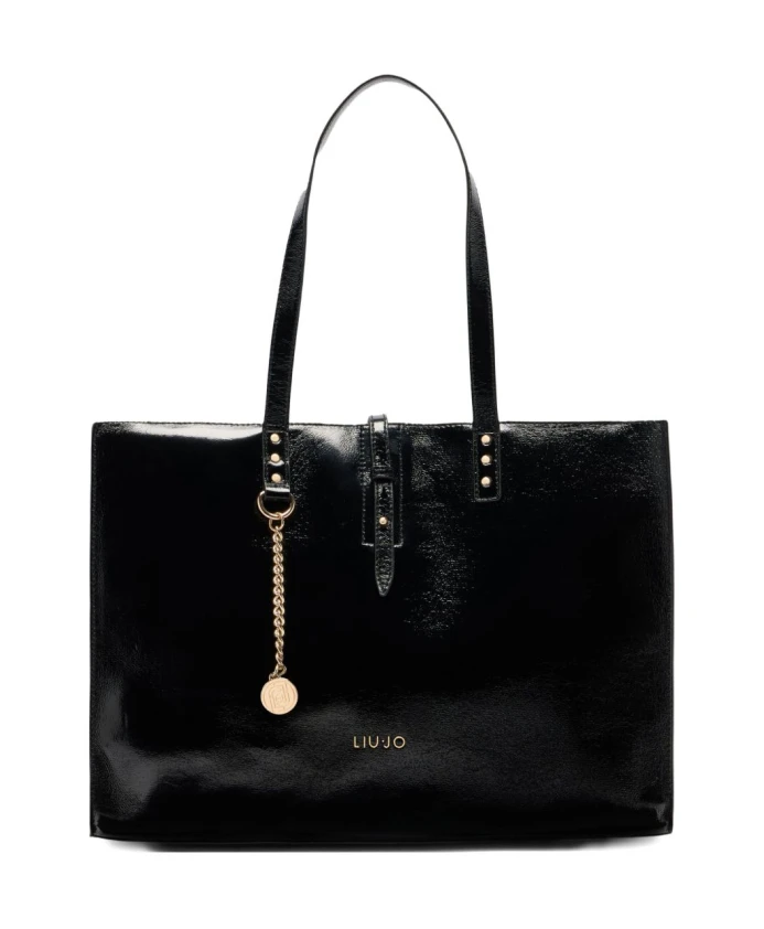 

Черная сумка через плечо с заклепками Liu Jo, черный