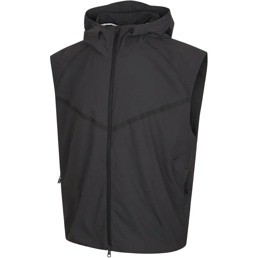 Жилет мужской с капюшоном Nike Black