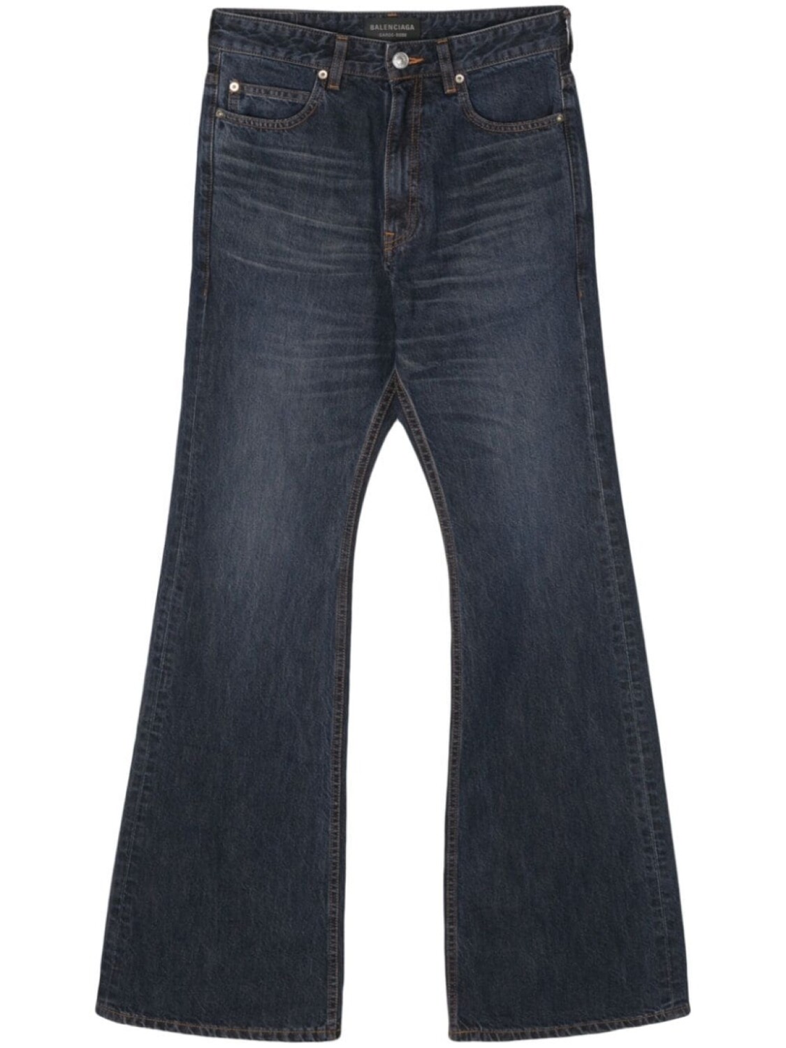 

Balenciaga джинсы bootcut с завышенной талией, синий
