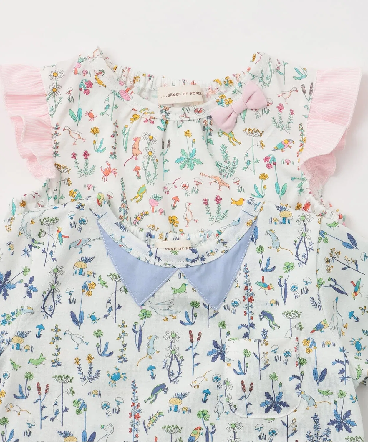 Костюм из ткани Theo с принтом, бренд Liberty Fabrics, цвет синий — фото 4