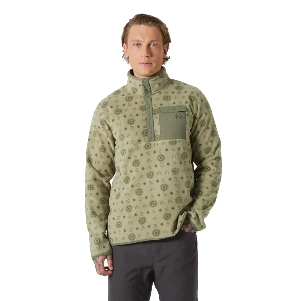 

Флис Helly Hansen Maridalen Printed half zip, зеленый