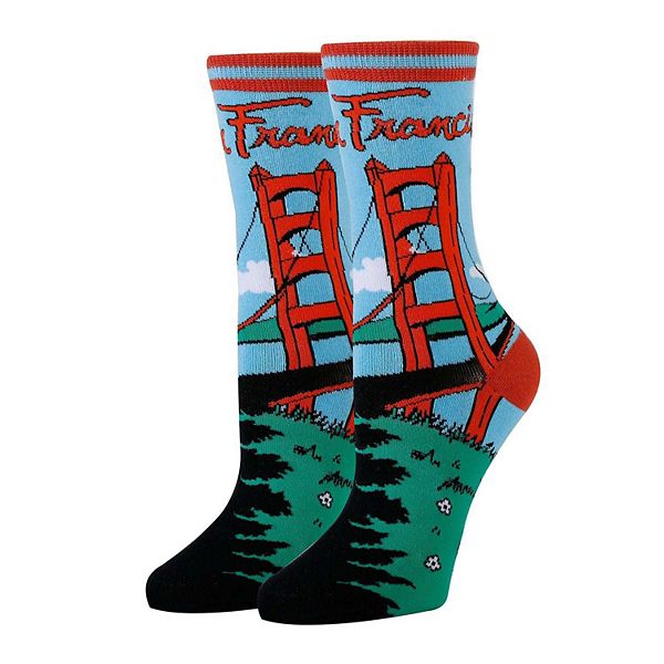 

Женские носки Crew San Francisco Oooh Yeah Socks
