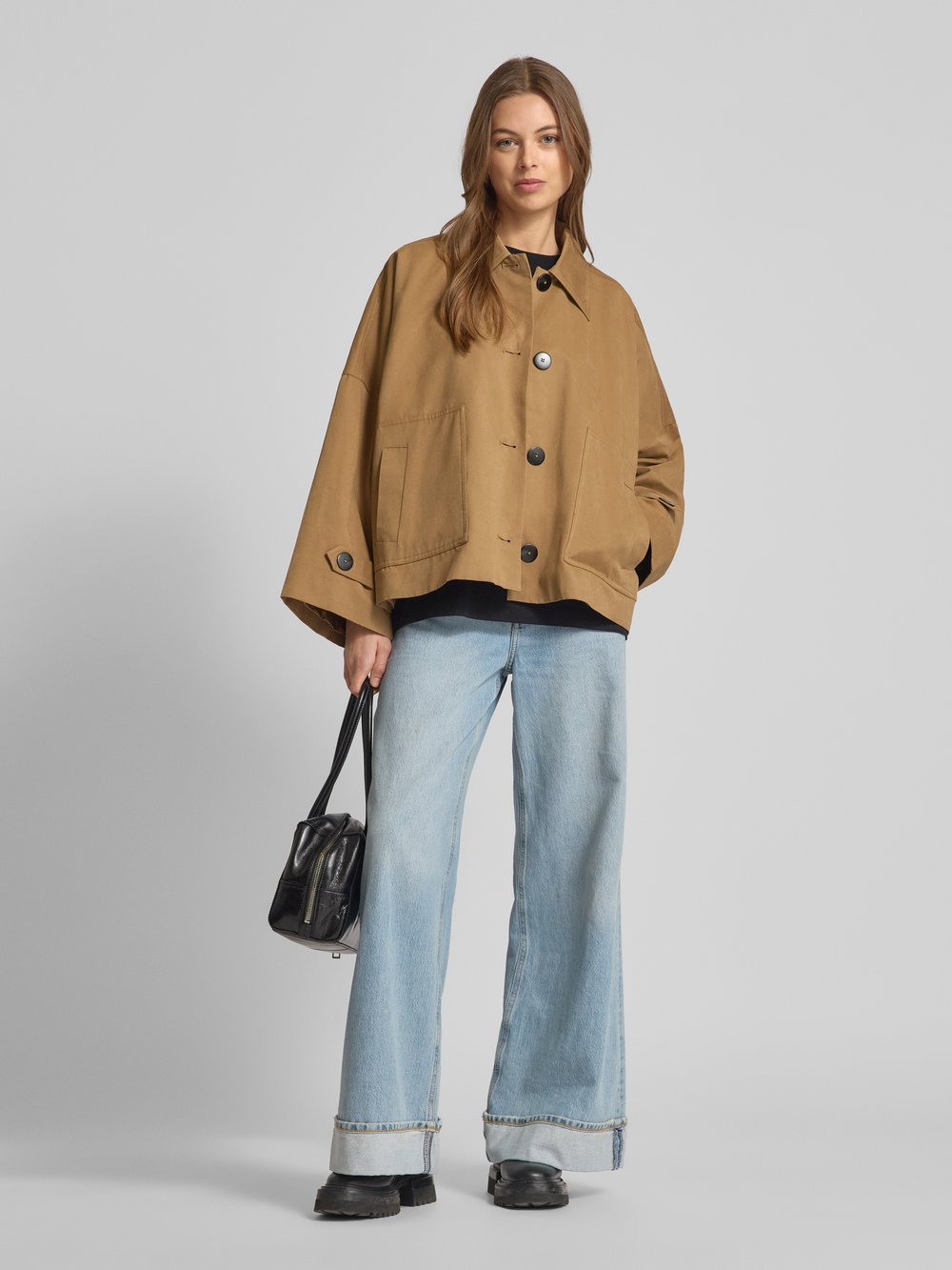 

Куртка с карманами модель «Лион» My Essential Wardrobe, бежевый