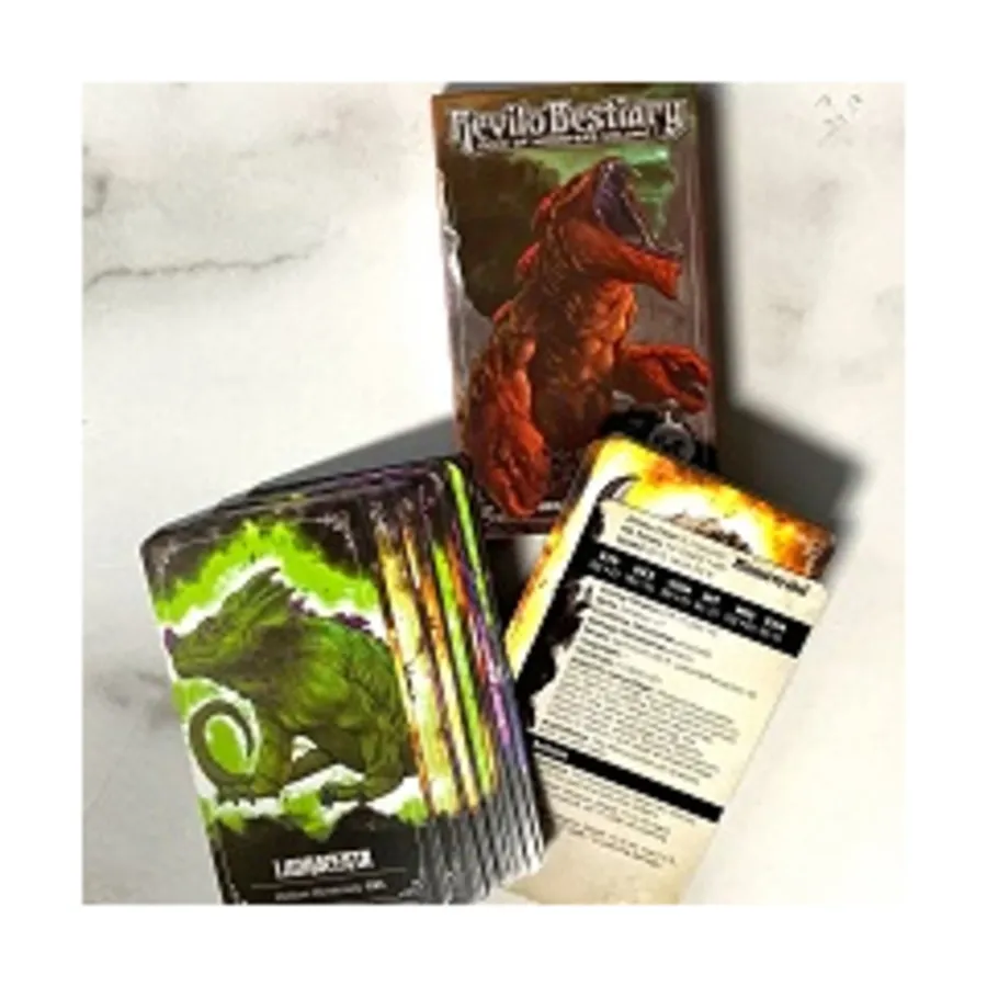 

Бокс-сет Revilo Bestiary - Deck of Monsters Vol. 1, Role Playing Games (Creature Curation)