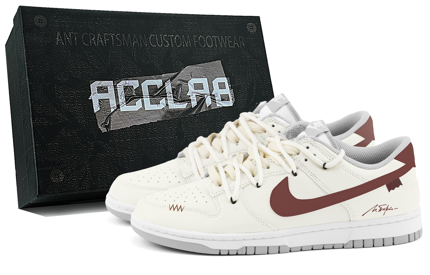 

Nike Дышащие кроссовки dunk для скейтбординга с эффектом увеличения роста, мужские, низкие, ecru