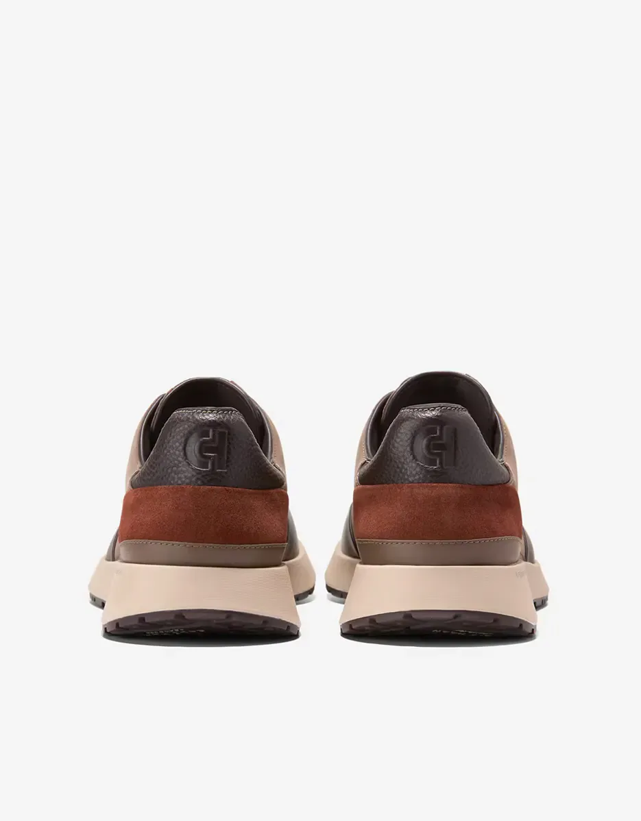 Мужские спортивные кроссовки в винтажном стиле Cole Haan, коричневый — фото 2