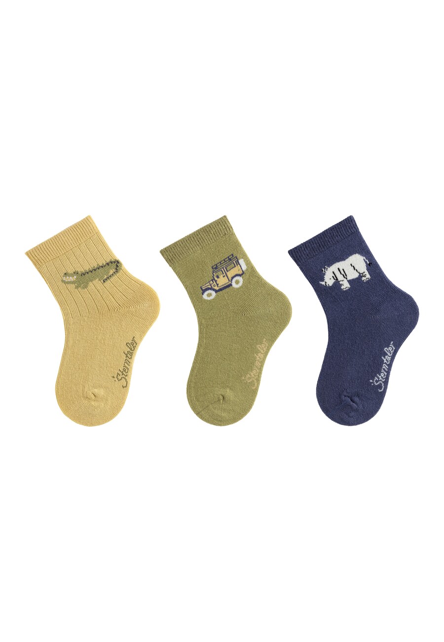 

Носки STERNTALER Safari, цвет Navy/Khaki/Light green