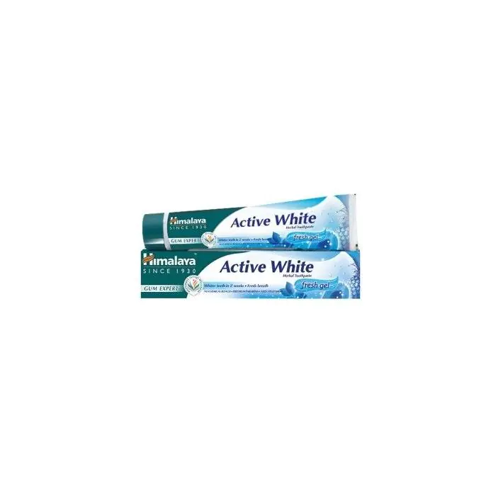 

Зубная паста dentífrico blanco gel activo Himalaya, объем 75 мл