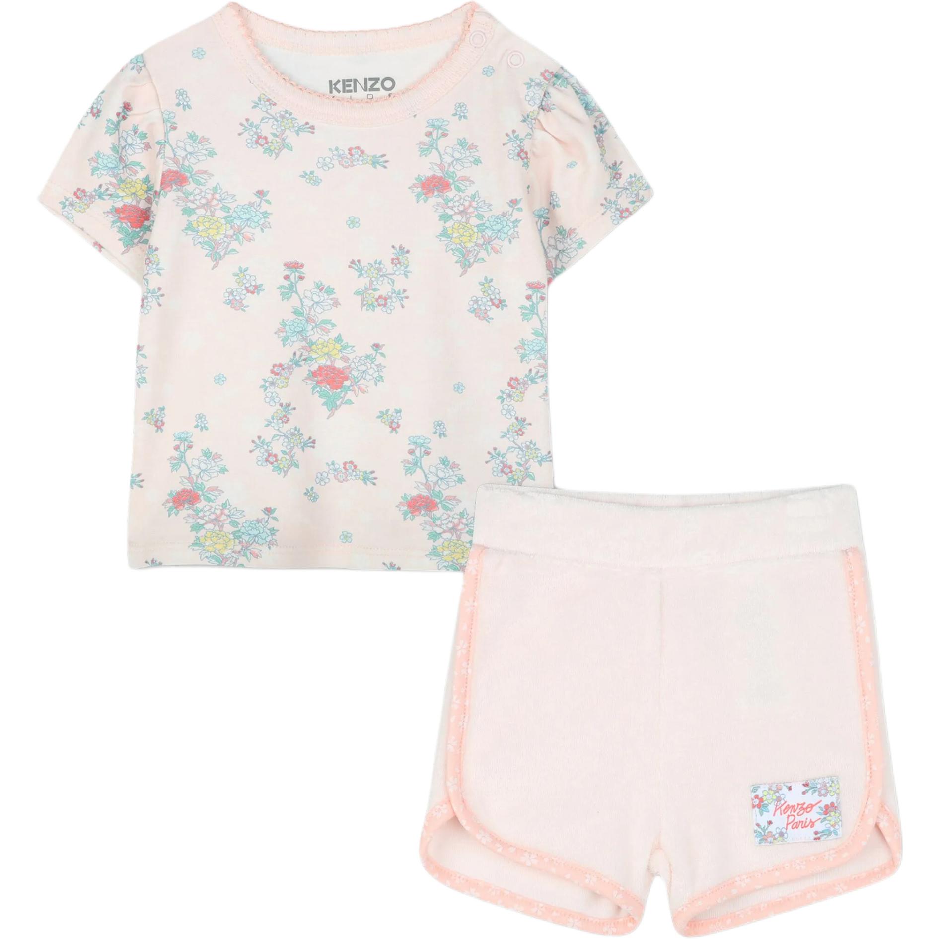 

KENZO Повседневная спортивная одежда SS25 светло-розовый для малышей