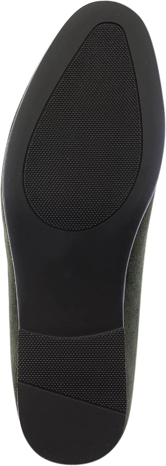 

Amali Aller, мужские повседневные туфли - лоферы для мужчин на мягкой подошве - мужские бархатные тапочки с металлической и вязаной пряжкой - мужские туфли под смокинг, зеленый