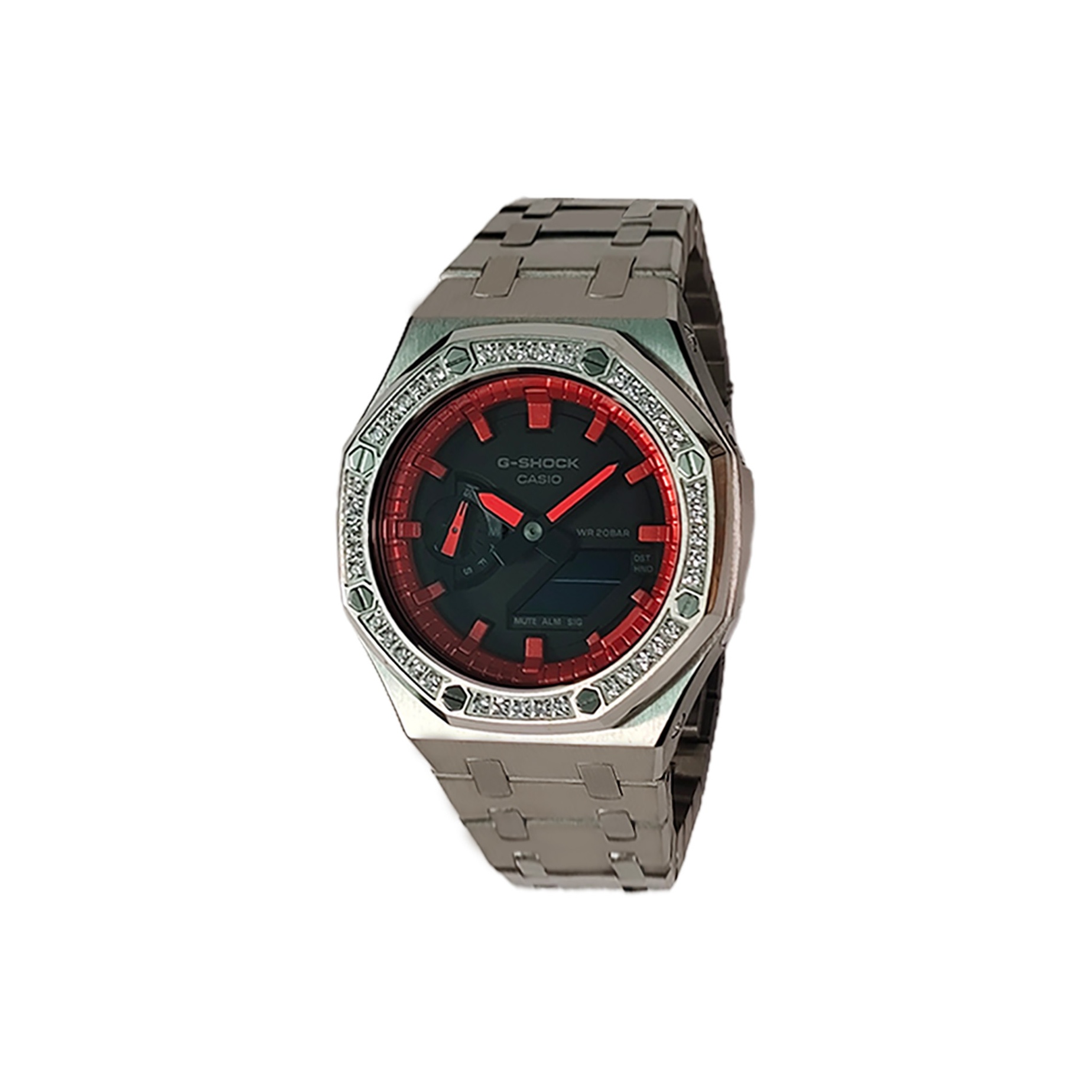 

CASIO Часы Retrofit Series Electronic Movement Watch Men's Watch Black Dial