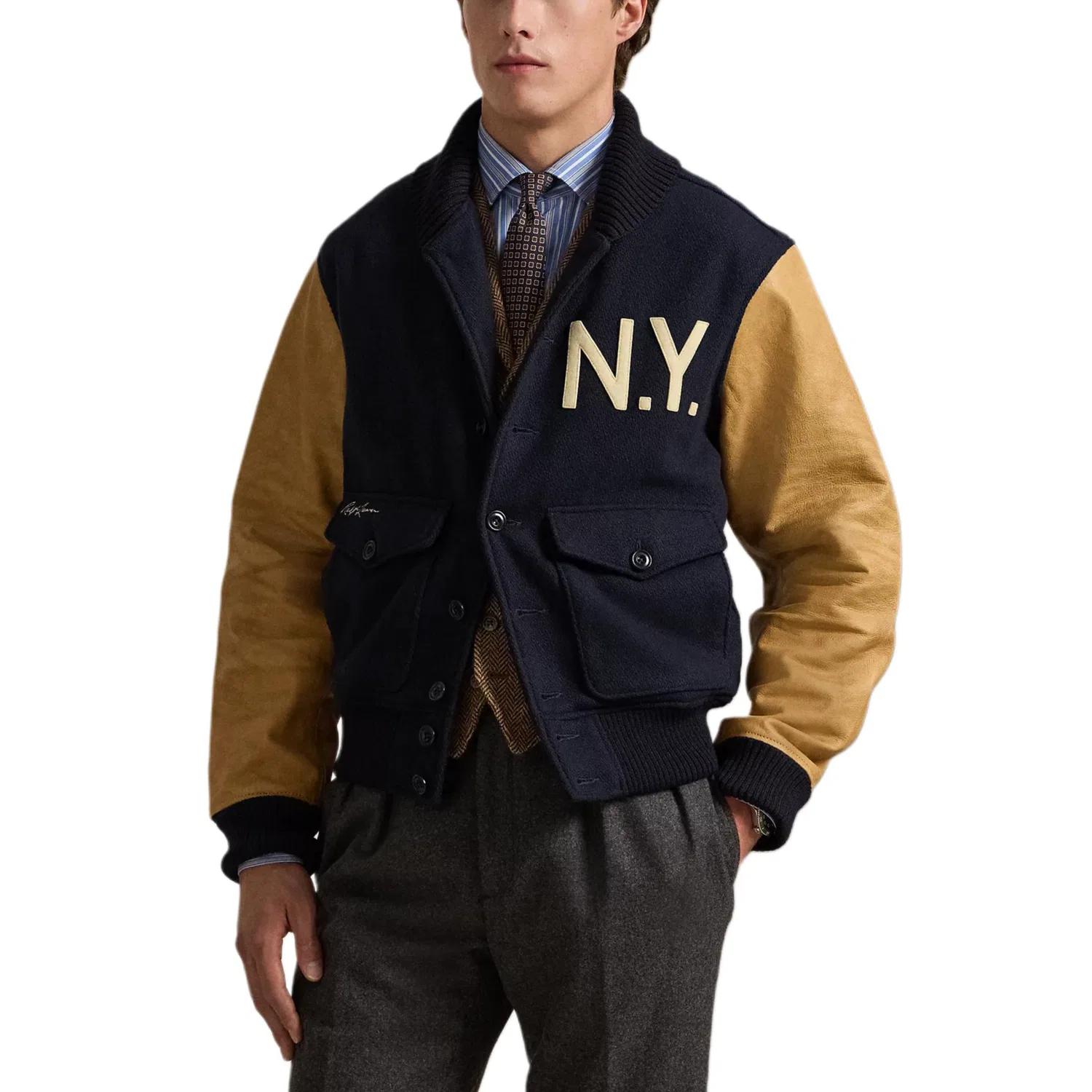 Куртка унисекс Polo Ralph Lauren, Marine Blue — фото 3