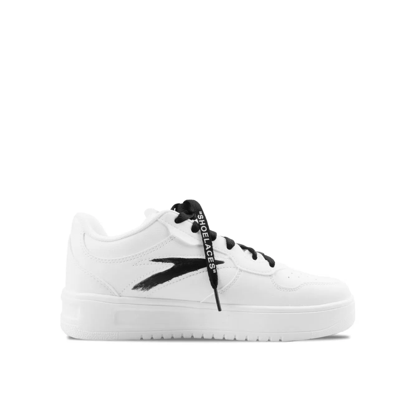 Кроссовки для скейтбординга низкие ANTA White Black — фото 3