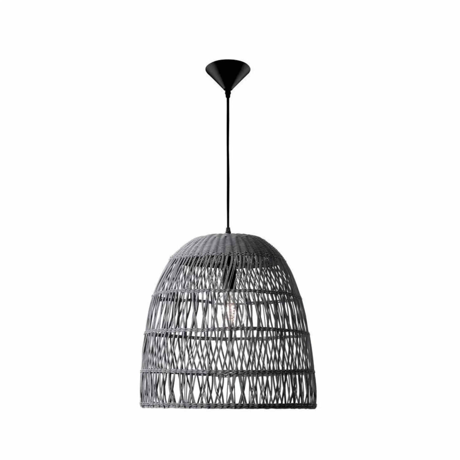 

Подвесная лампа click-licht, 23,25x23,25x46 см, серый