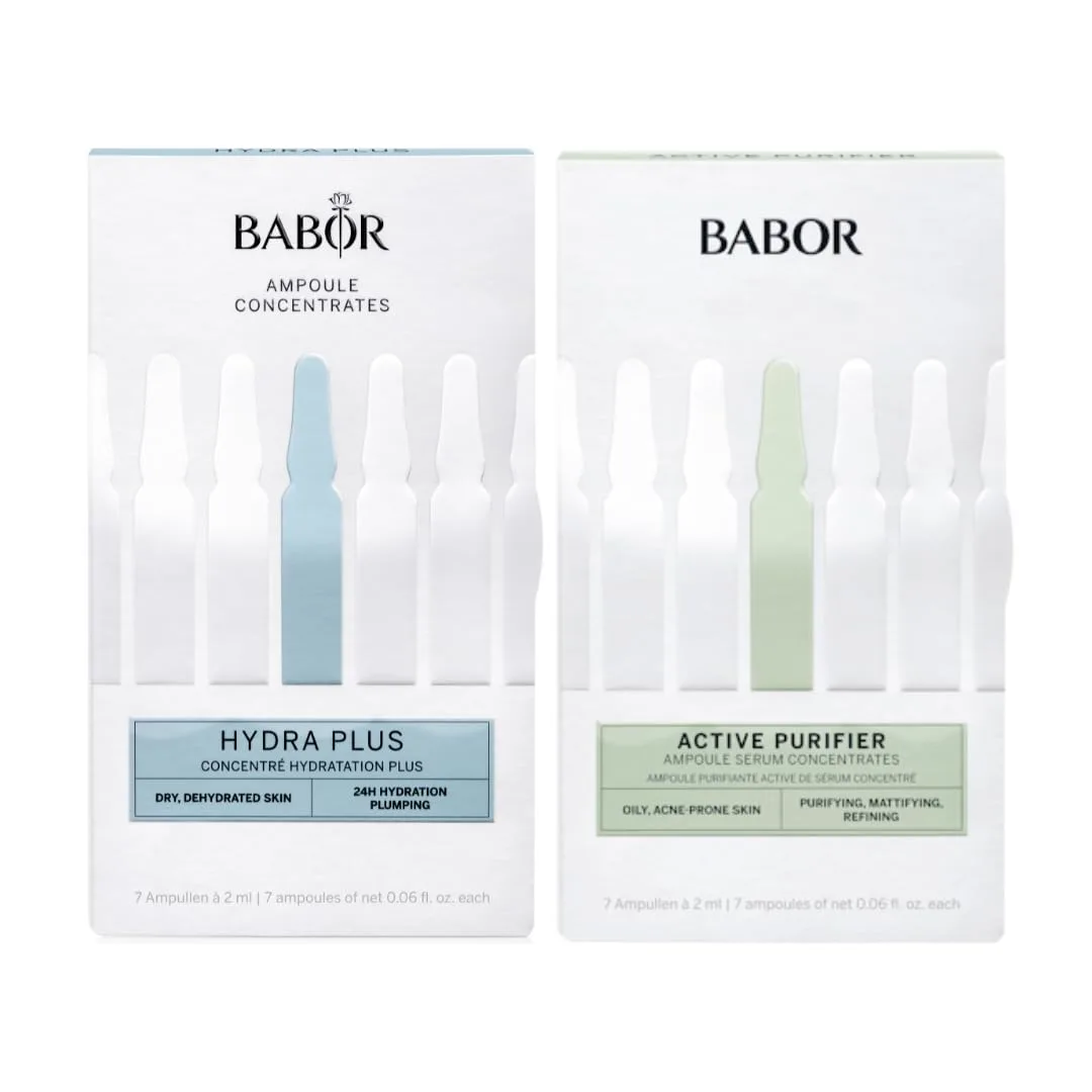 Набор ампул-концентратов BABOR Hydra Plus & Active Purifier