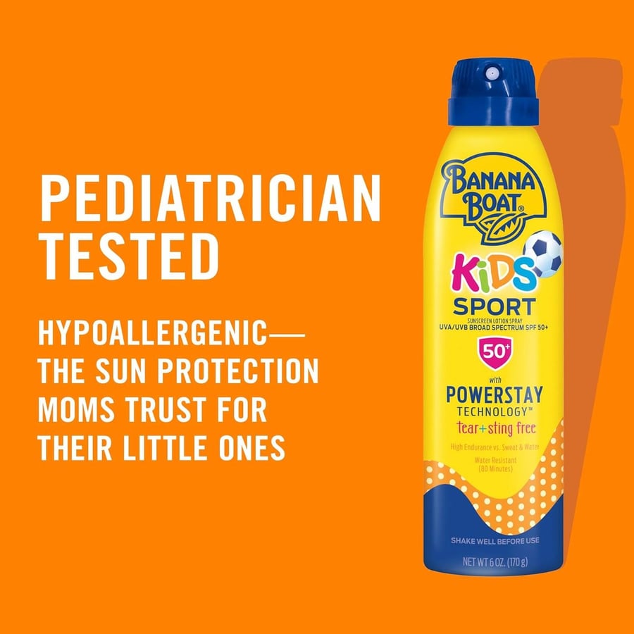 Детский солнцезащитный спрей Banana Boat UVA SPF 50 170 мл — фото 4