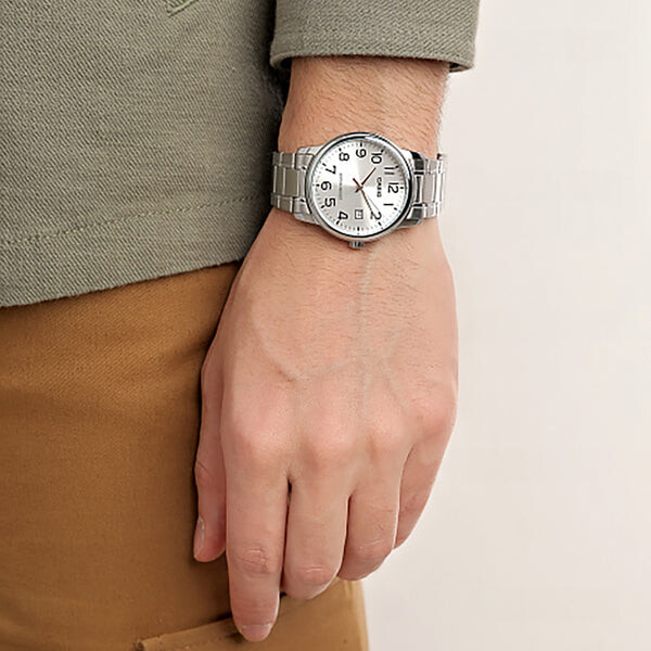 Часы CASIO DRESS Series Retro Sports Watch Silver Analog, цвет silver — фото 2