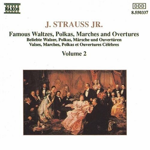 

CD диск Strauss, Johann: Waltzes, Polkas, Marches & Overtures 2