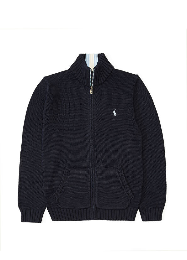 Вязаный свитер для мальчика Polo Ralph Lauren, синий