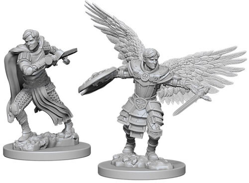 

Миниатюра WizKids/NECA D&D Nolzur's Marvelous Unpainted Minis: W6 Male Aasimar Fighter