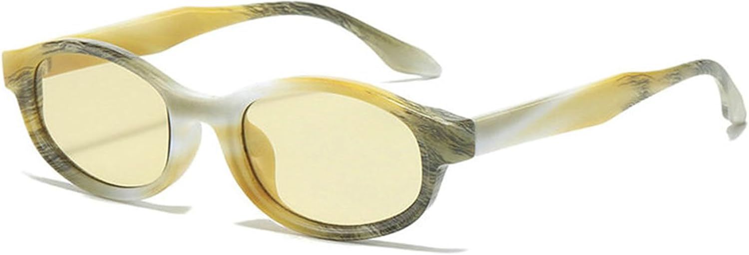 

Модные овальные солнцезащитные очки для женщин в стиле 90-х, винтажные дизайнерские очки, стильные солнцезащитные очки, милые и сексуальные очки с защитой от УФ-излучения UV400 helena, C6