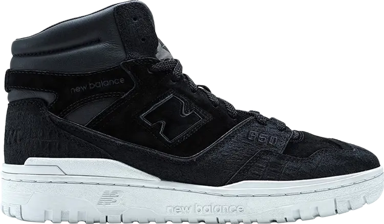 

Кроссовки Junya Watanabe MAN x 650R 'Black White', черный
