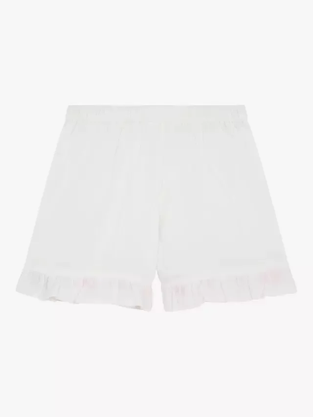 Детские шорты с вышивкой на морскую тематику, белые Angels by Accessorize — фото 2