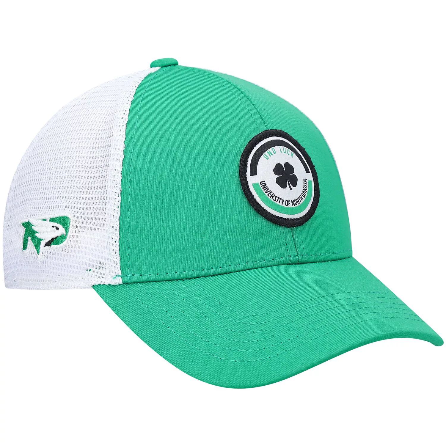 

Мужская кепка Kelly Green North Dakota Motto Trucker Snapback