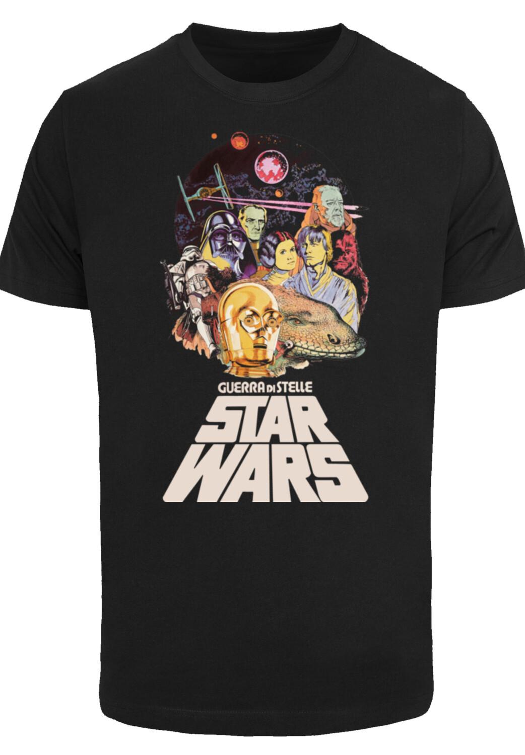 

Футболка F4NT4STIC Star Wars Guerra Di Stelle, черный