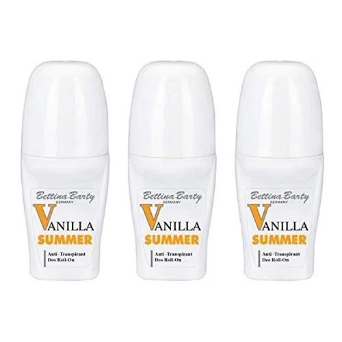 Дезодорант-антиперспирант роликовый Bettina Barty Summer Vanilla, 3 x 50 мл Bettina Barty