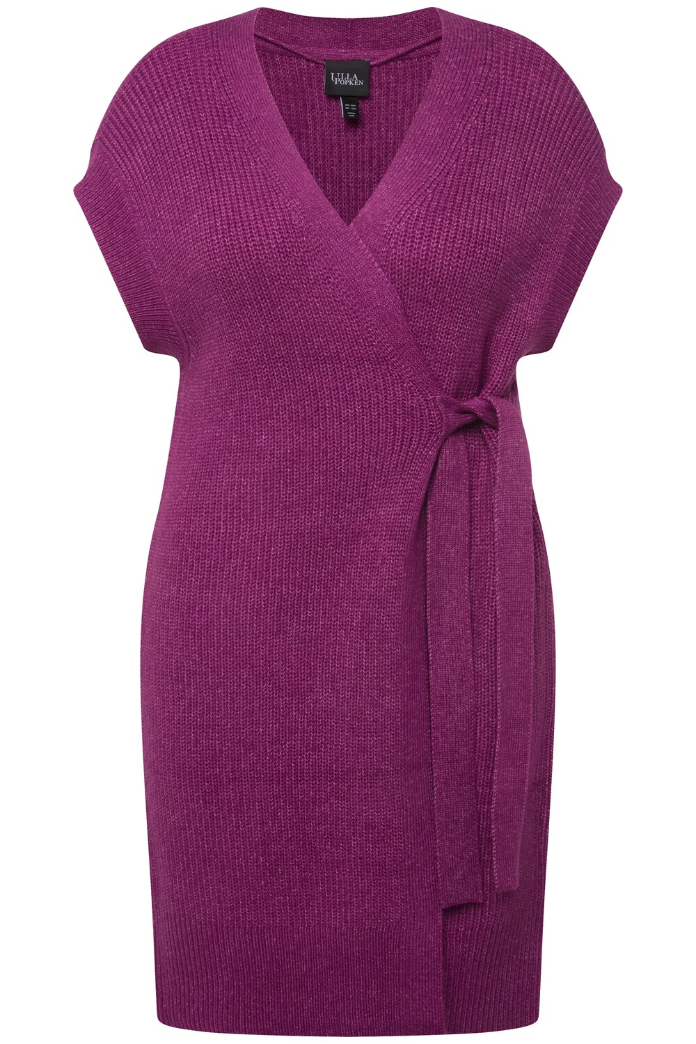 

Толстовка Ulla Popken Strickjacke, цвет dunkler flieder