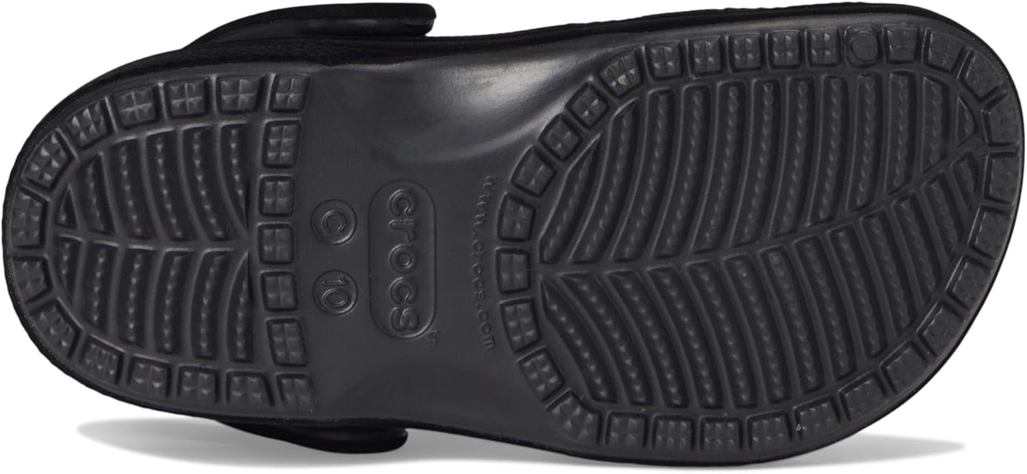 Классические сабо Crocs для детей, черный — фото 4