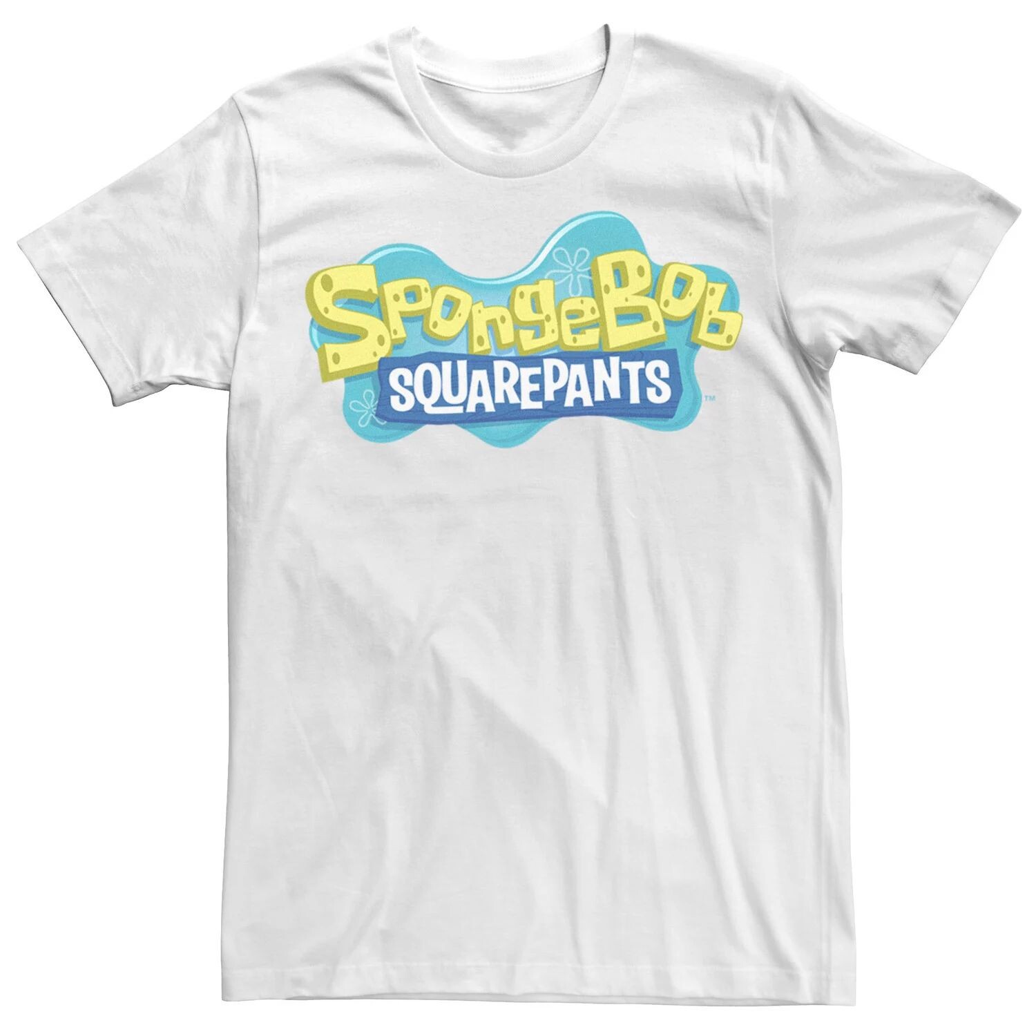 

Мужская футболка с логотипом SpongeBob Squarpants Licensed Character