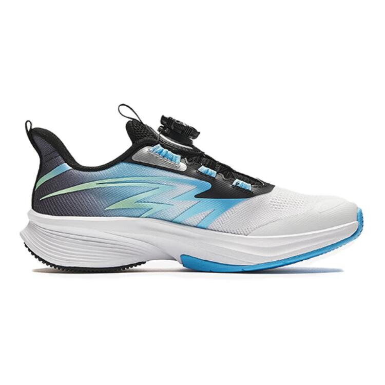 Кроссовки для бега Rogue Wave Lite 2.0 Kids для начальной школы Antakids, цвет Black/Sapphire Blue — фото 2