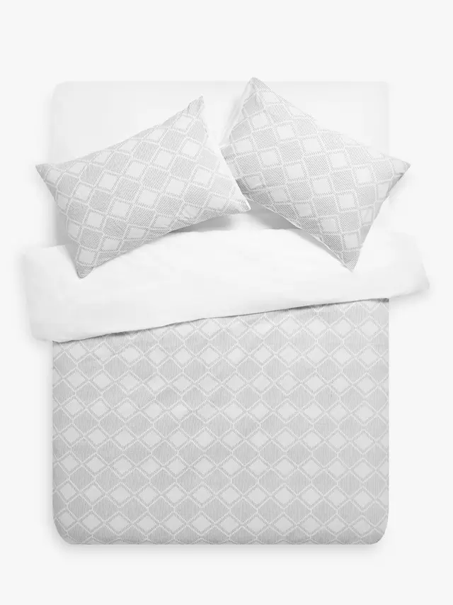 

Комплект пододеяльников John Lewis Diamond Stitch Duvet